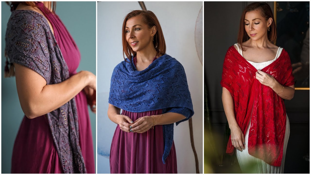 Easy, Beaded, Knit Scarf & Shawl for Beginners | Cast On & Customize the Viola Pattern!