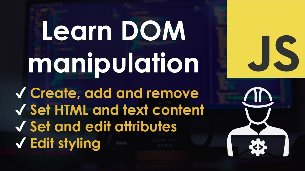 Изучите манипуляции с DOM с помощью JavaScript