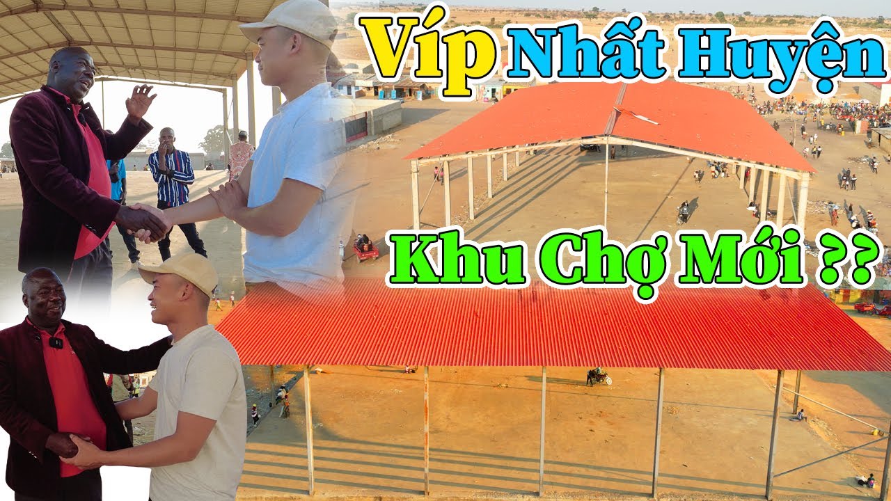 Công Giáp || Khu Chợ Mới Hoành Tráng Nhất Huyện ??? Tương Lai Các Bản Làng Sẽ Như Thế Nào ???