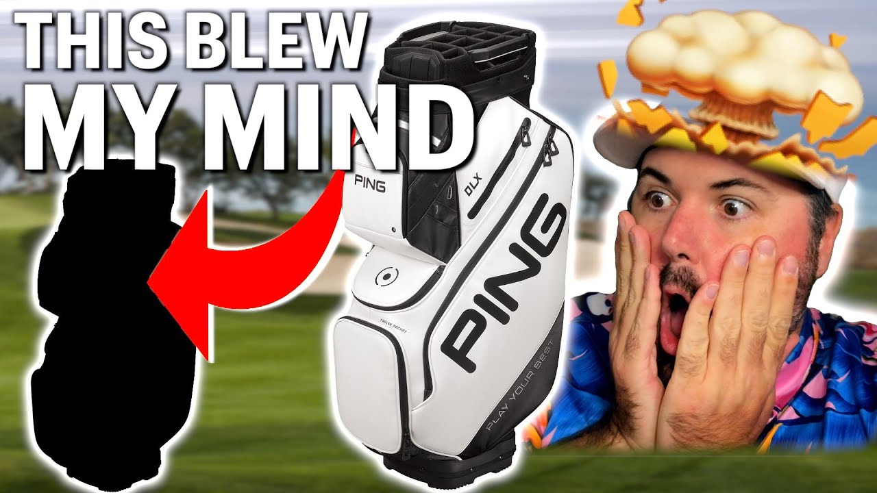 BEST GOLF BAG MADE YET? PING DLX CART BAG REVIEW. Stand Bag with it All.