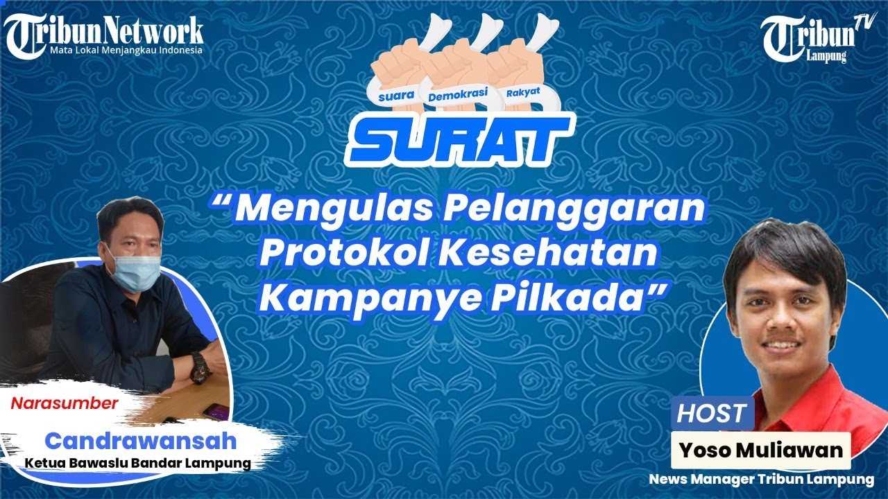 TRIBUN TV - MENGULAS PELANGGARAN PROTOKOL KESEHATAN KAMPANYE PILKADA