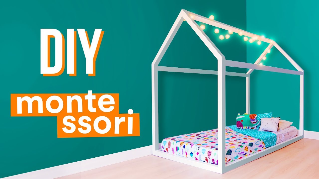 DIY - CAMA CASINHA MONTESSORI