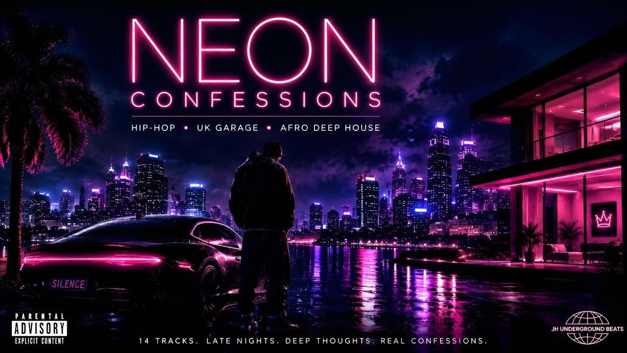 NEON CONFESSIONS 🌃 Dark Hip-Hop x UK Garage x Afro Deep House Album (14 Tracks)