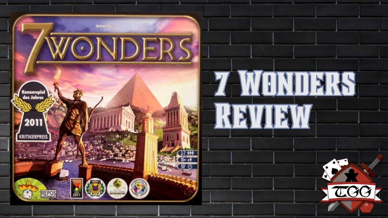 Обзор настольной игры 7 Wonders | Стратегия, игровой процесс и окончательный вердикт
