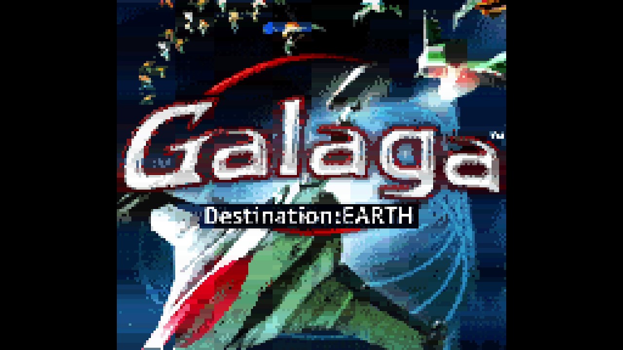 Galaga: Destination Earth. [GBC - Pipe Dream Interactive, Hasbro Interactive]. (2000). Full Play.