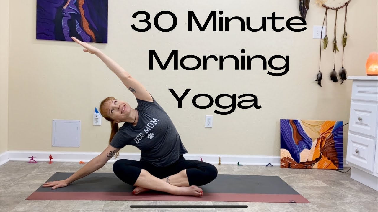 30 Minute Morning Slow Flow Yoga | Beginner Yoga | Yoga for Stiff Back and Hips