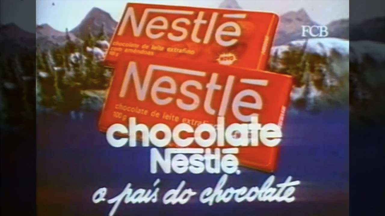 Publicidade: Chocolate Nestlé - O Pais do Chocolate