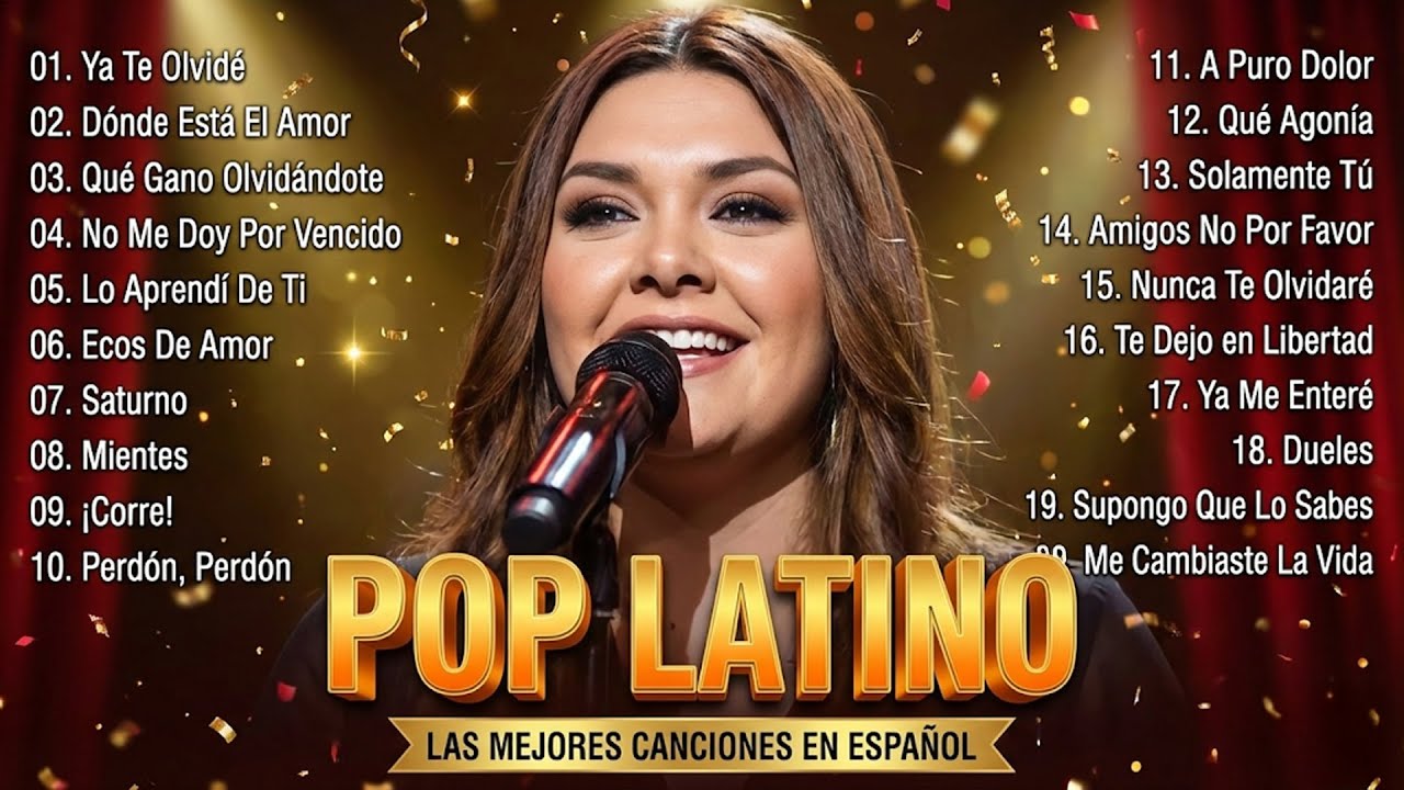 HaAsh, Yuridia, Gloria Trevi, Carlos Rivera, Luis Fonsi🎵 LO MEJOR MÚSICA BALADA POP EN ESPAÑOL