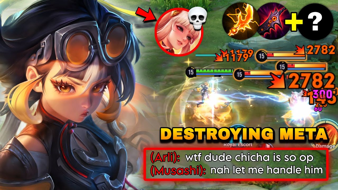 TOP 1 CHICHA FARM LANE DESTORYING META HERO ARLI IN GRANDMASTER RANK! | HONOR OF KINGS