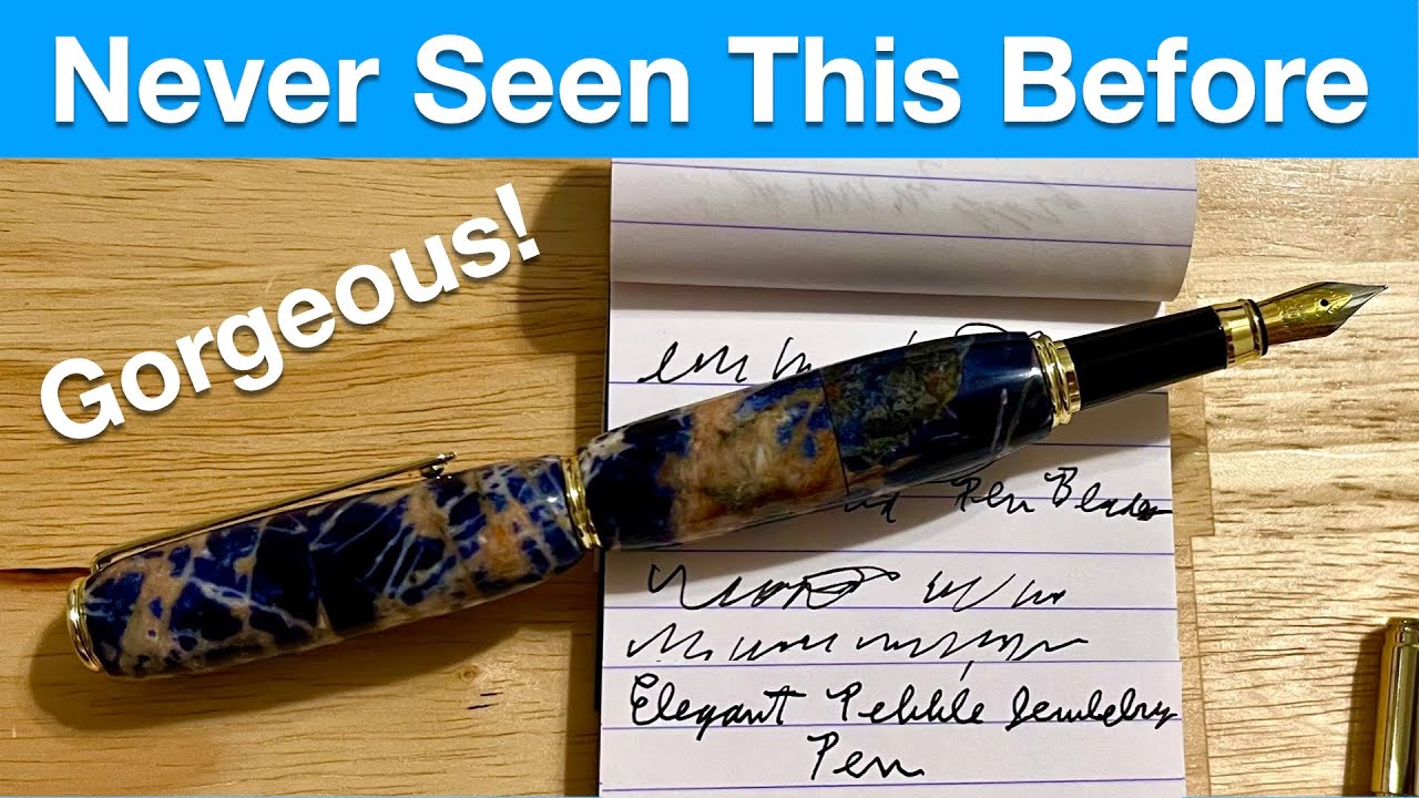 Unboxing a Gemstone Pen from @ElegantPebbleJewelry