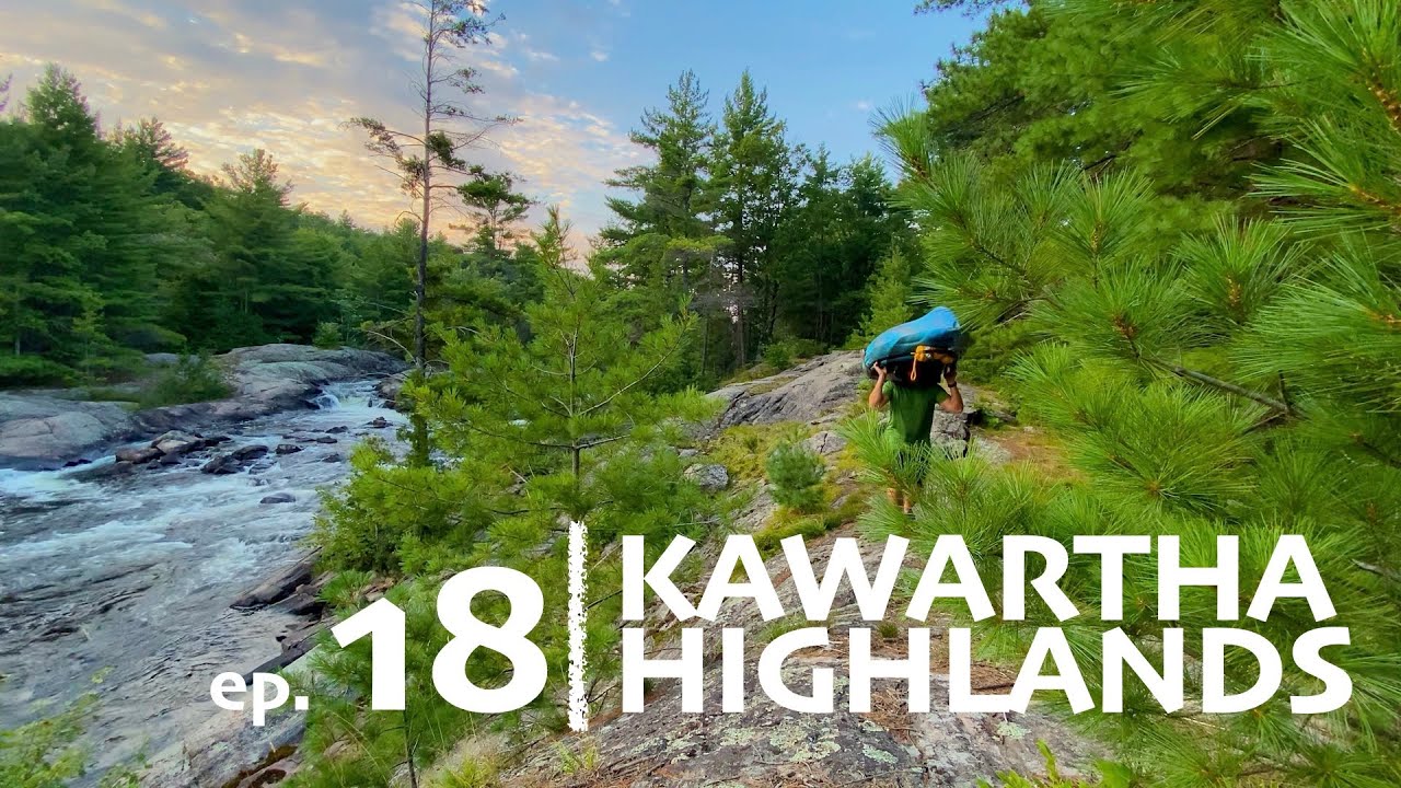 EP. 18 | Epic solo adventure down the white waters of the Mississagua River | RUNNING RAPIDS!!