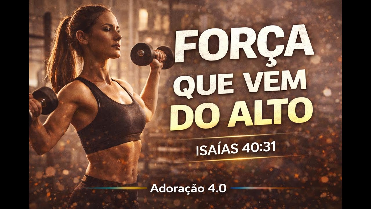 Força que Vem do Alto | Louvor Gospel Inspirado em Isaías 