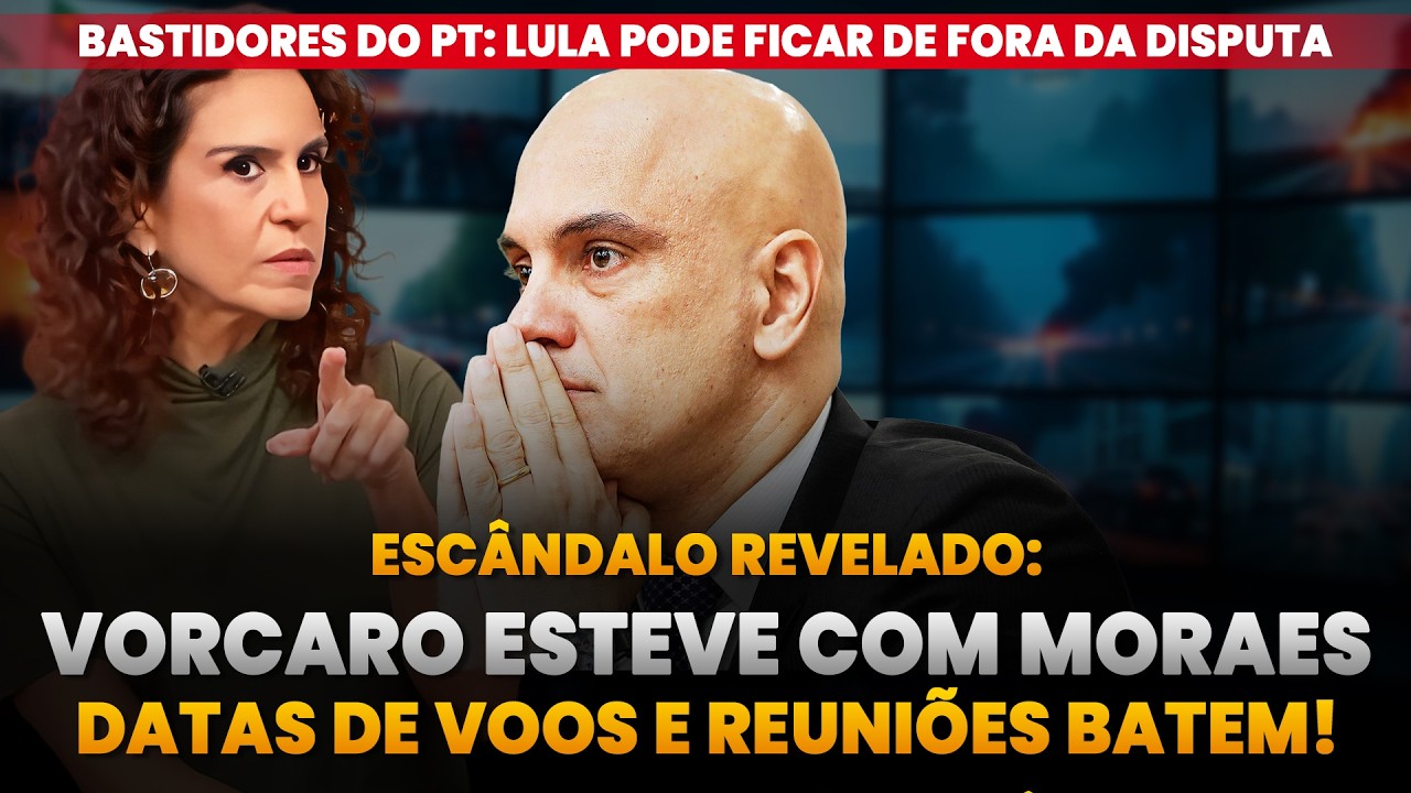 🚨 REVIRAVOLTA: MORAES N&Atilde;O SABE MAIS O QUE FAZER! MENSAGENS E VIAGENS APONTAM PARA OS ENCONTROS.