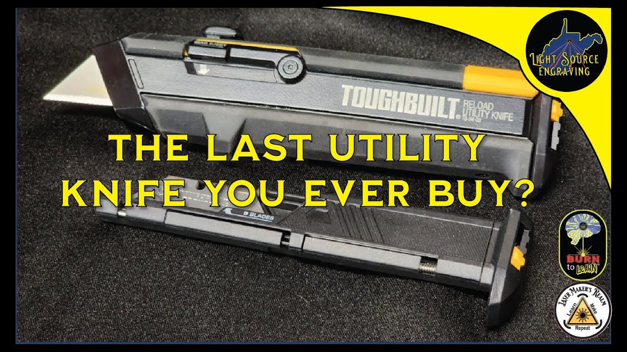 The Last Best Utility Knife You Need and Why (full size, not for EDC) the Toughbuilt Reload