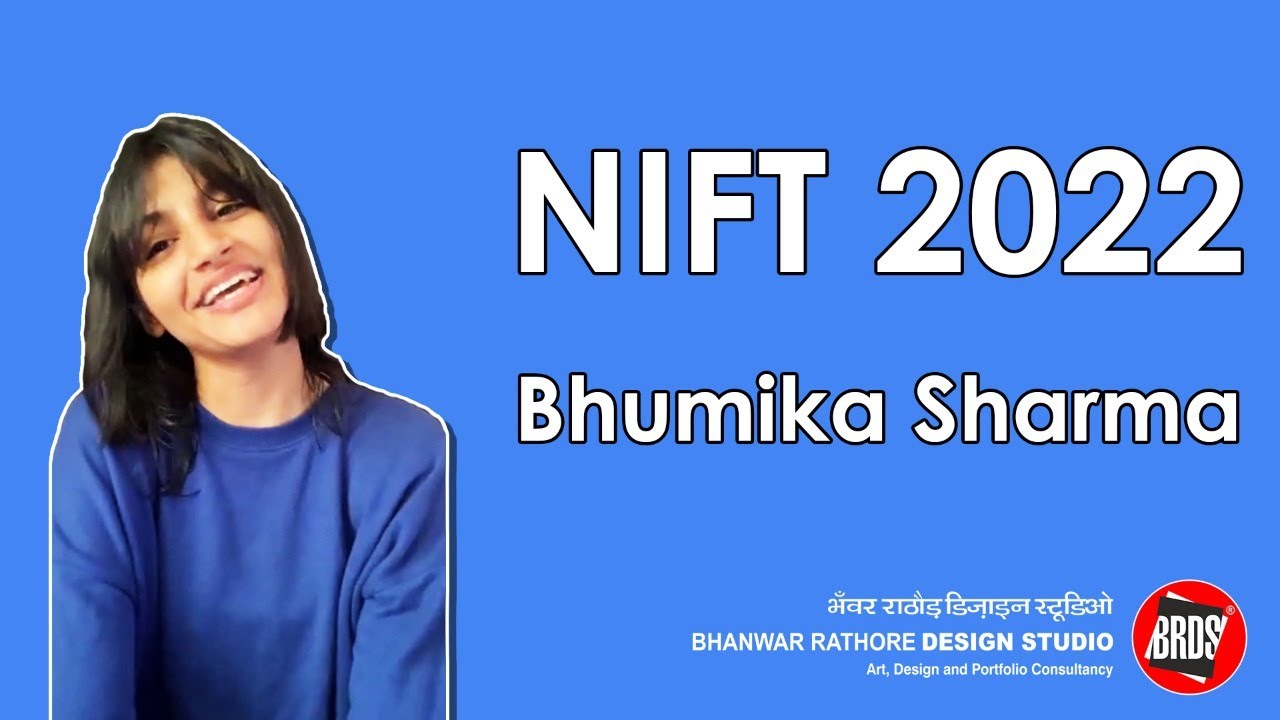 Bhumika Sharma | NIFT Admission 2023 | NIFT Coaching 2023 | NIFT Entrance Exam Preparation 2023 BRDS