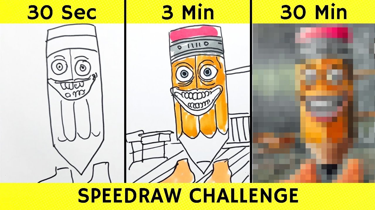 Drawing PAK RAHMAT MAT MAT in 30 sec, 3 min, and 30 min | Italian Brainrot | Fendraw
