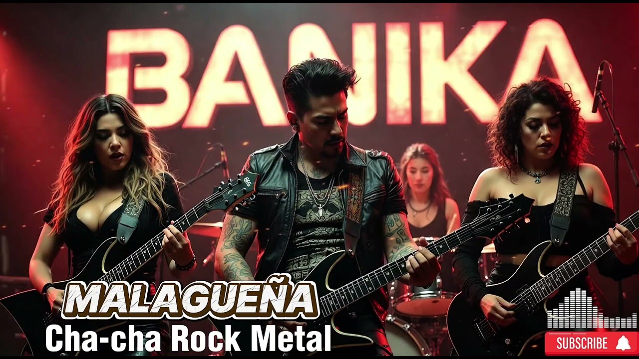 Malagueña Cha-Cha Rock Metal Cover 🤘🔥 | Banika Cover Music | Latin Rock Metal Fusion
