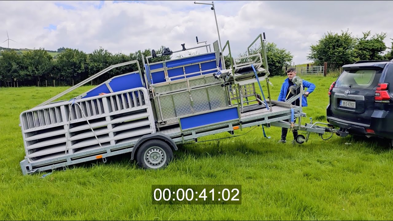 Cotter Crate Sheep + Lamb Handler Trailer Option - Large Trailer