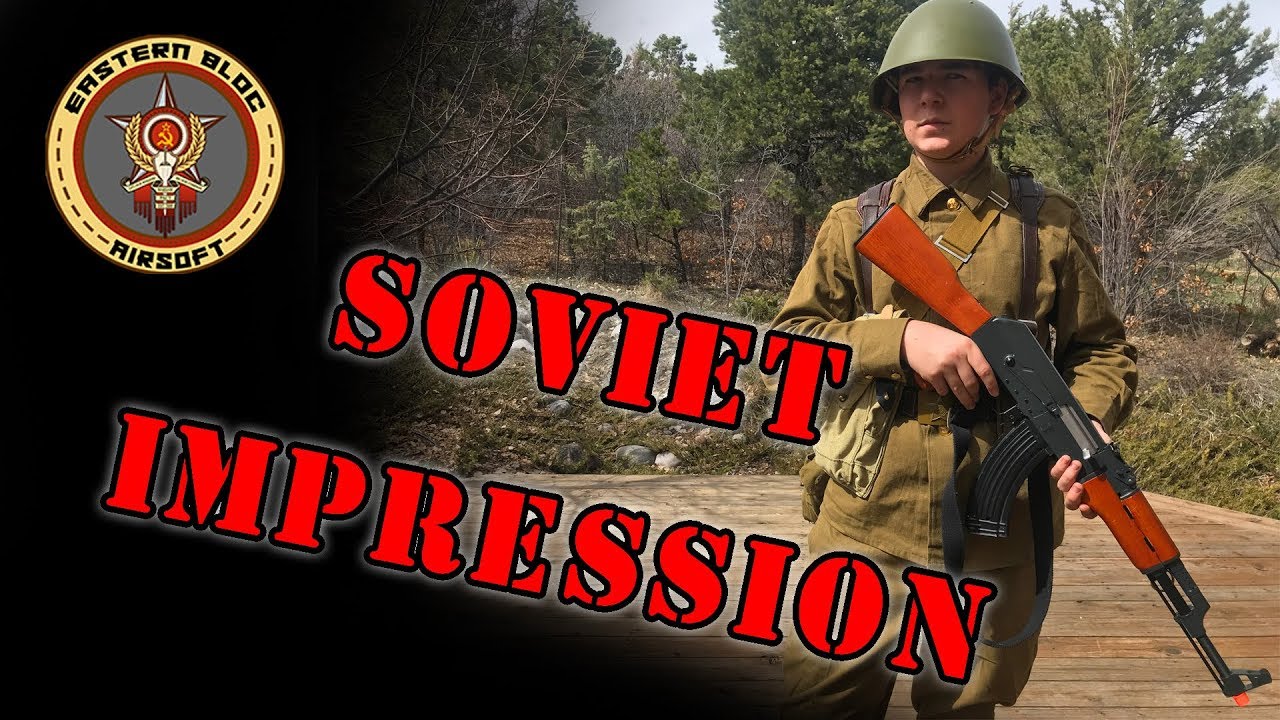 Soviet Red Army Soldier Impression