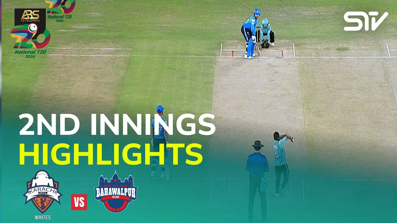 2nd Innings Highlights | Karachi VS Bahawalpur | Match 05 |ABS Developers National T20Cup2026 |MZA1U