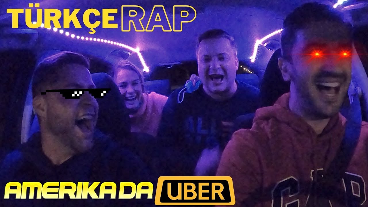 Amerikalılara Türkçe Rap Yaptım - Amerika'da Uber