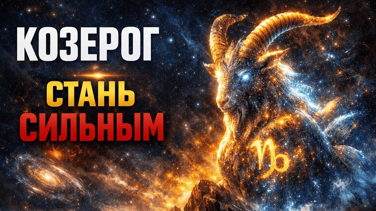 КОЗЕРОГ♑: ВСЕЛЕННАЯ ЗАКРЫЛА ТВОИ СЛАБЫЕ МЕСТА