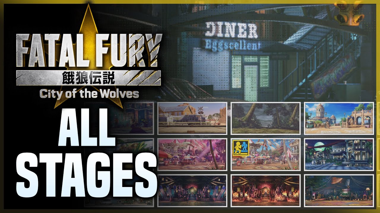 Fatal Fury City of The Wolves - All Stages