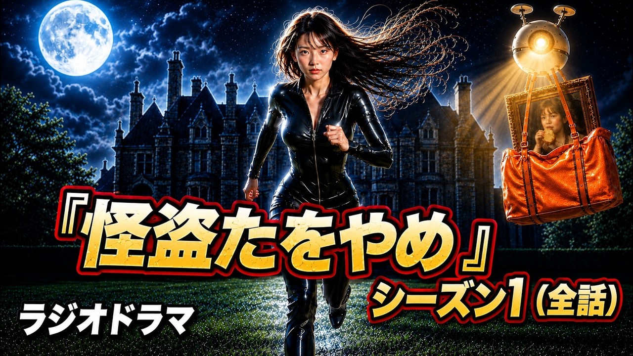 全話版・ラジオドラマ（コメディ・ミステリー）『怪盗たをやめ』シーズン１ 〜出会い　#オーディオドラマ