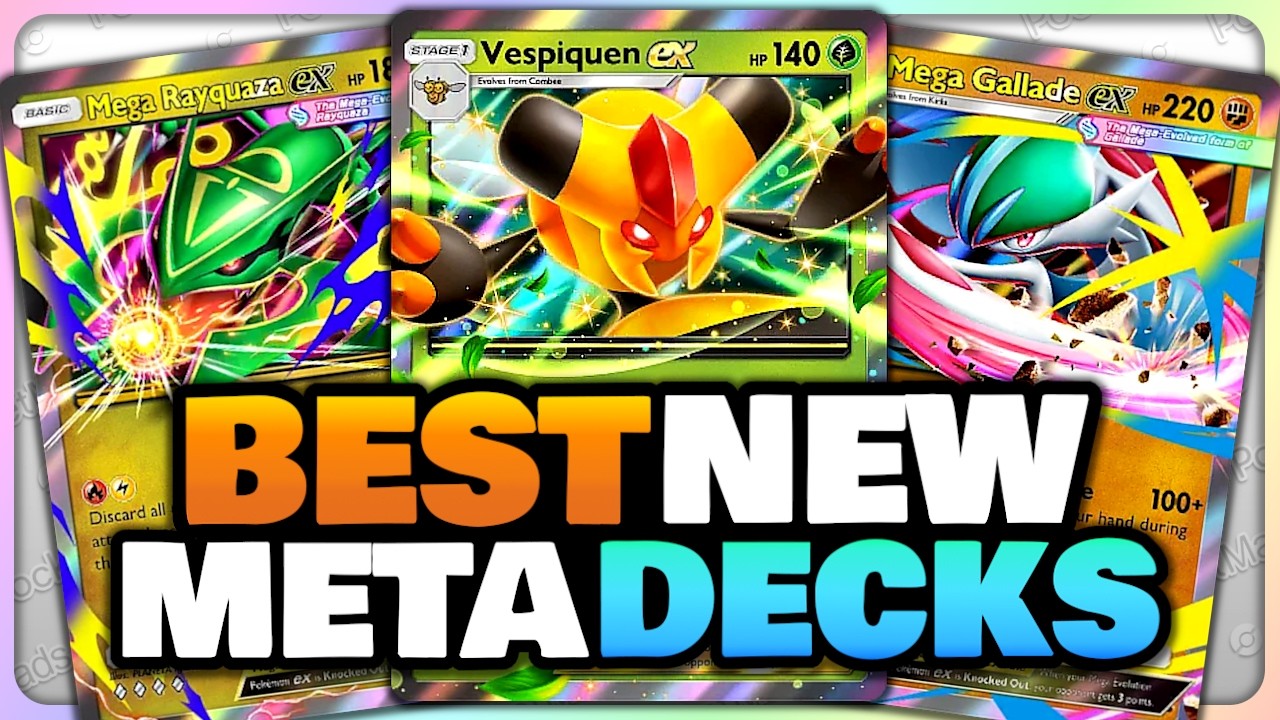 The BEST New DECKS That YOU Should PLAY!!! | Pokemon TCG Pocket