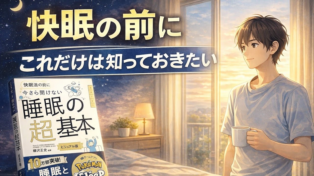 寝ても疲れが取れない本当の理由──『今さら聞けない 睡眠の超基本』で学ぶ睡眠の正解