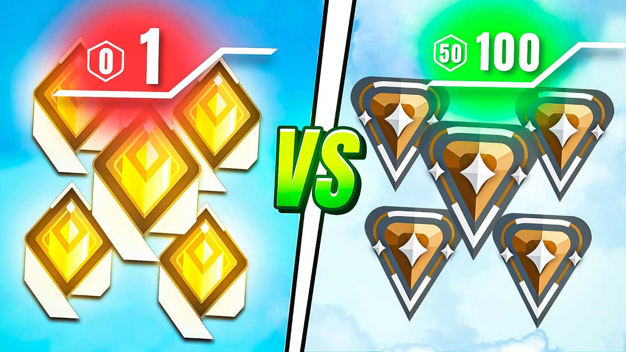 ¡5 RADIANTES a 1 DE VIDA vs 5 BRONCES! ¿QUIÉN GANARÁ?
