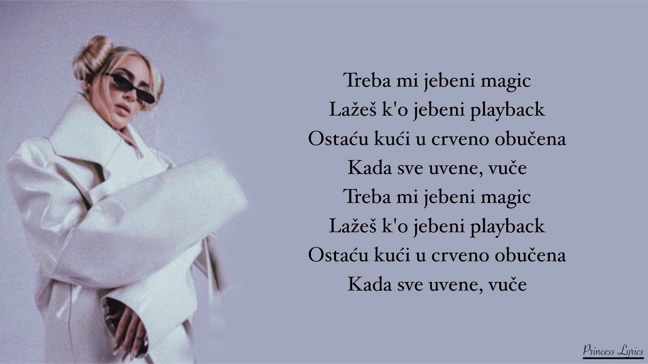 Senidah - Mi&scaron;ići(Lyrics)