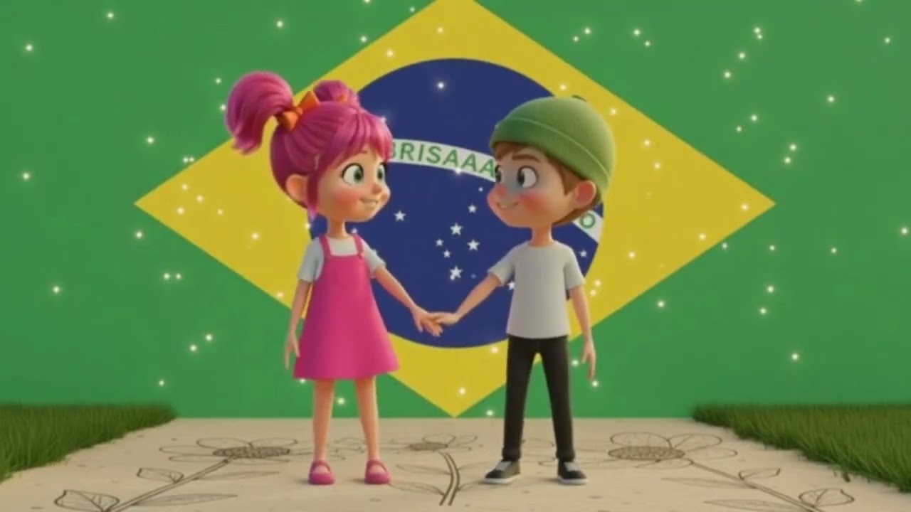 Aprenda as Cores e Formas da Bandeira com Lalabooom! 💥