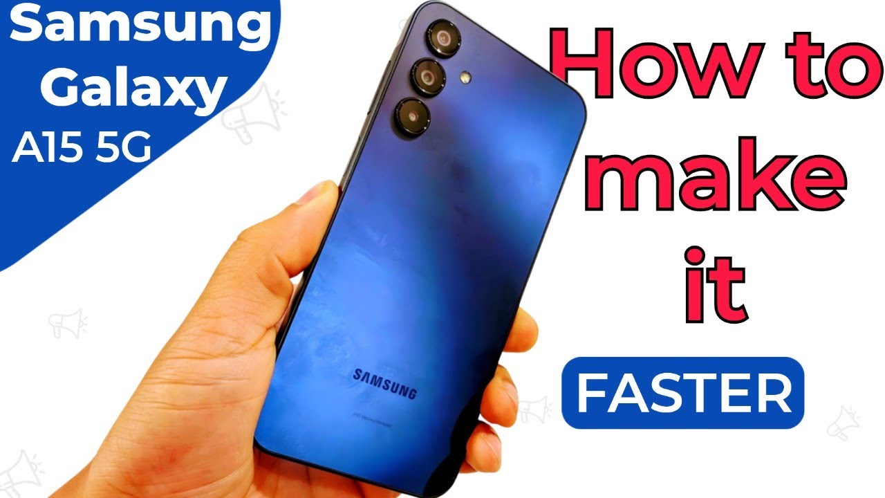 Как ускорить работу Samsung Galaxy A15 5G | Более высокая производительность!