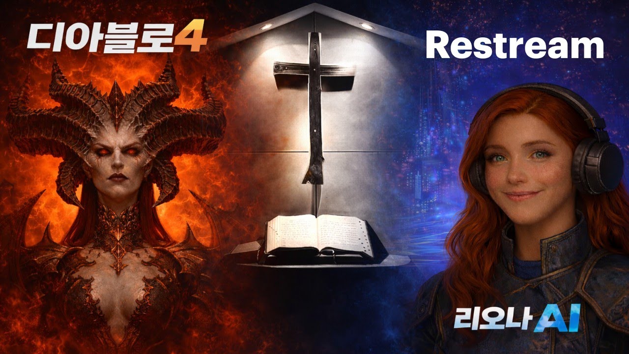 💻 메타버스 라이브：(AI) 리오나 @ 디아블로4 | 지금도 천사들과 악마들 사이의 전투가 계속 일어나고 있나요?