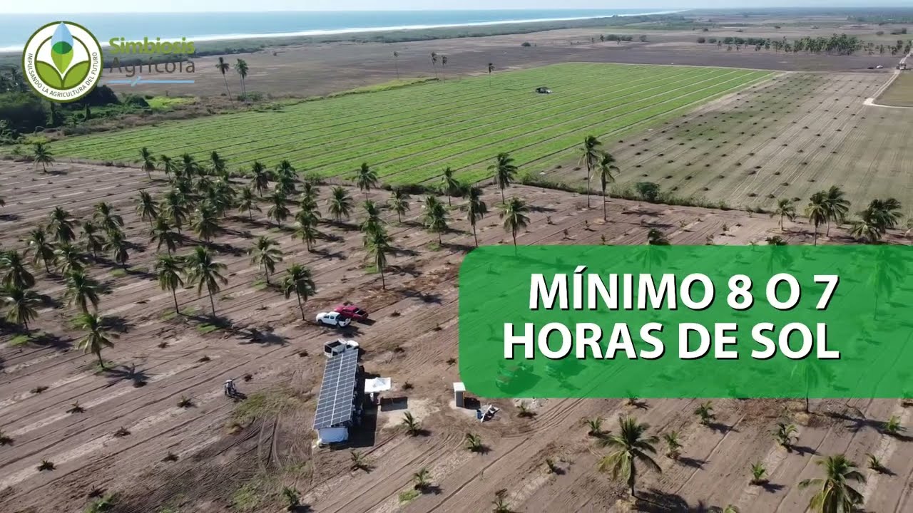 Bombeo solar para sistema de riego por aspersión en costa de Oaxaca, Méx.