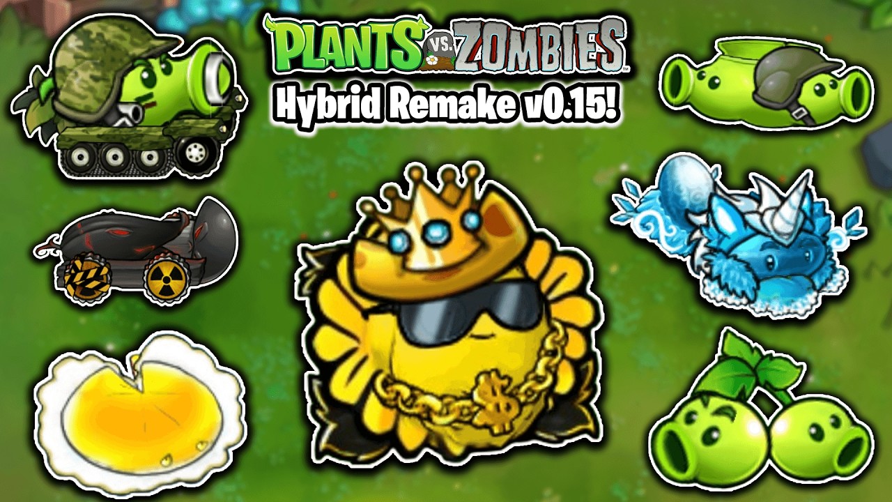 Plants vs Zombies Hybrid Remake v0.15 | Challenge: Supreme VIP Nuts Level 1-3 | Download