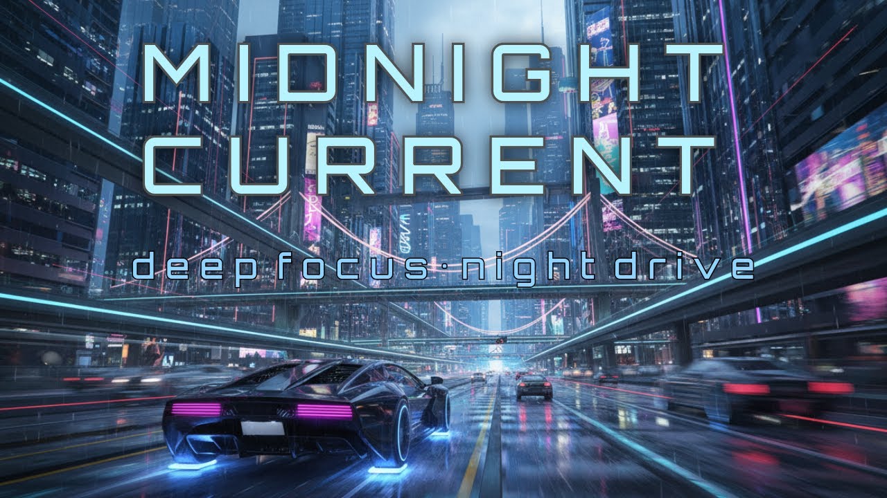 MIDNIGHT CURRENT | Deep Focus · Night Drive Music