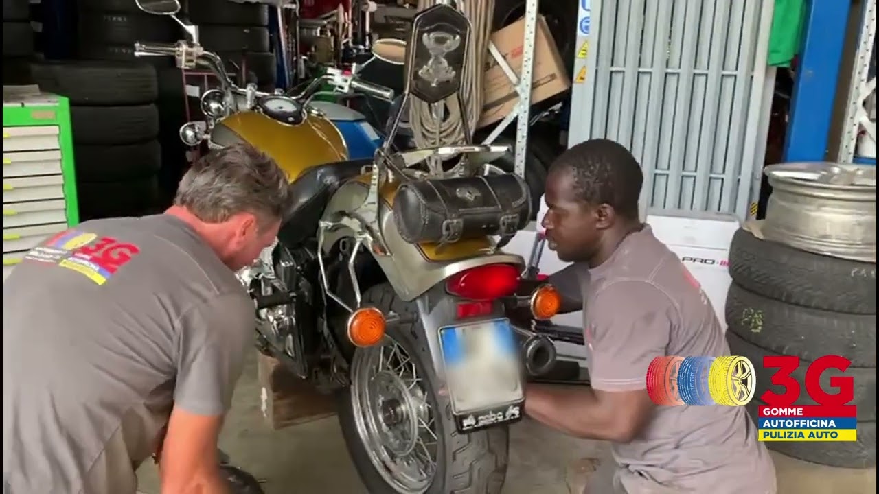 Riparazione Pneumatico Yamaha Dragstar