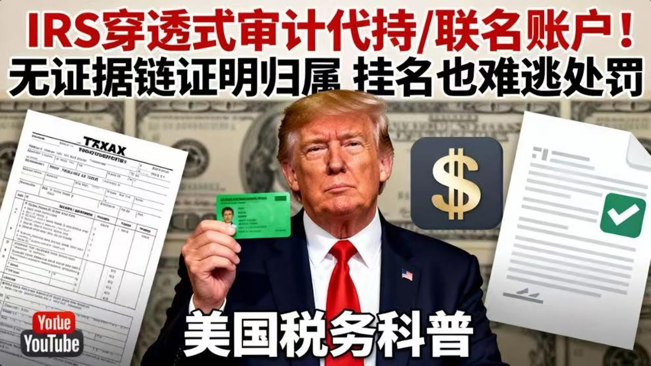 綠卡族必懂！2026 IRS AI 審計 海外資產這樣申報才不罰