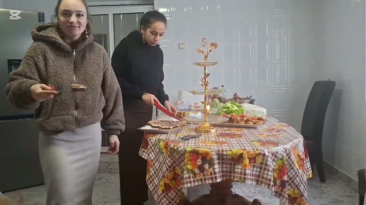 Cum au făcut fetele pregătirile de crăciun fără mine