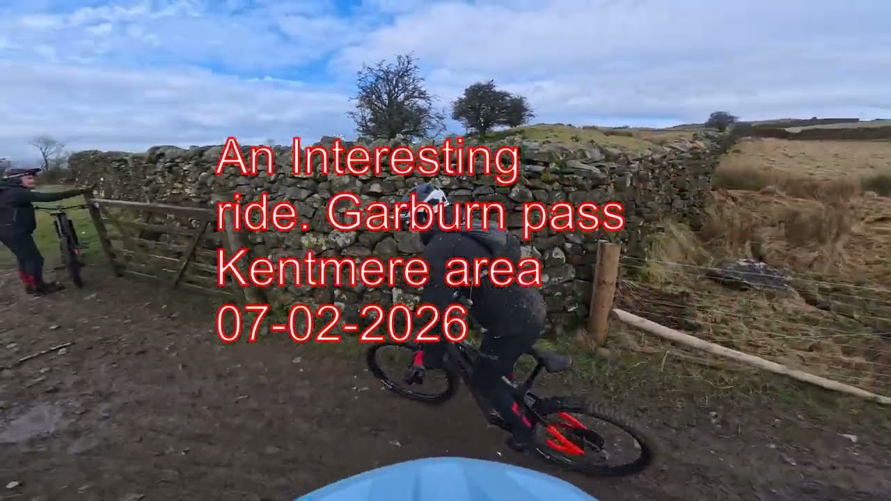 Garburn pass  In winter Emtb , Kentmere, Grassgarth Lane  a real testing ride  for me 07-02-2026