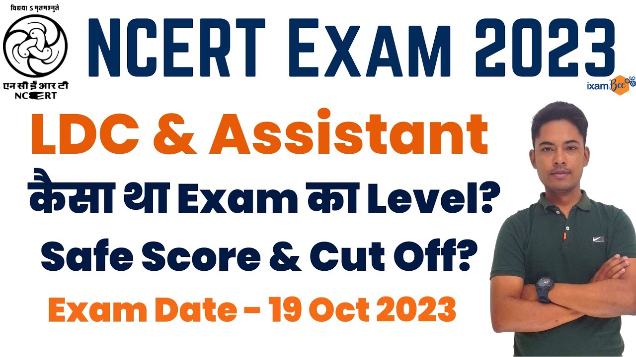NCERT RECRUITMENT 2023 | LDC & ASSISTANT | Safe Score II By Vikram Sir