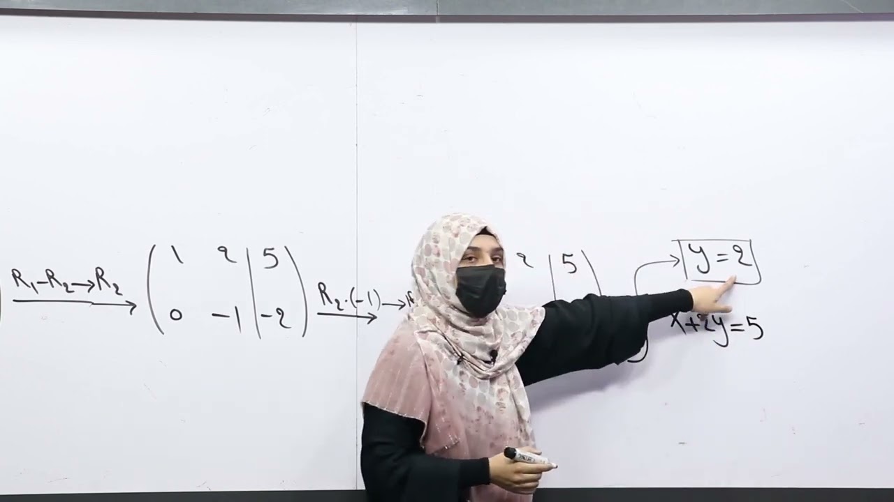 72 صنف یازدهم مضمون ریاضی حل سیستم معادلات خطی به طریق حذفی