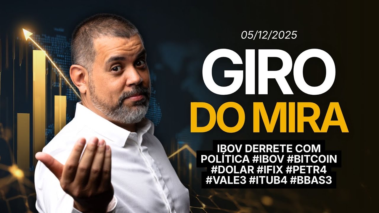 IBOV DERRETE COM POL&iacute;TICA - #IBOV #D&Oacute;LAR #BITCOIN #IFIX #ITUB4 #VALE3 #PETR4 #BBDC4