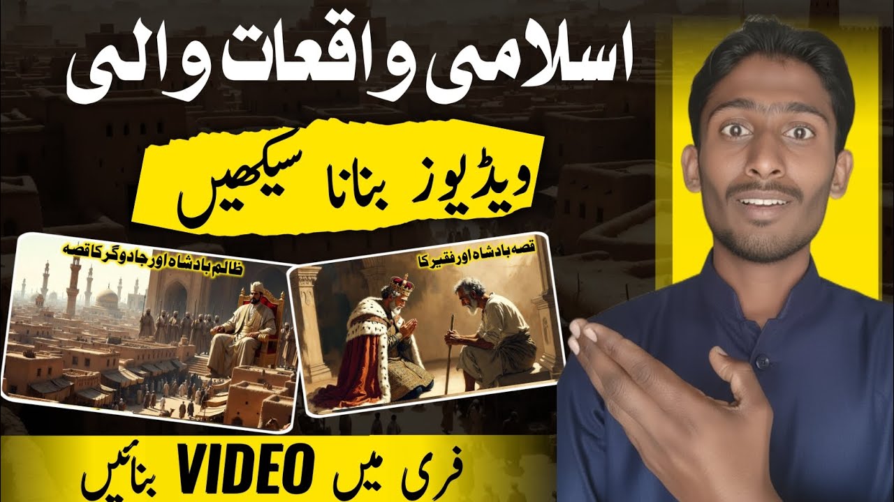 AI Se Video Kaise Banaye | Islamic Long Moral Story Complete Tarika