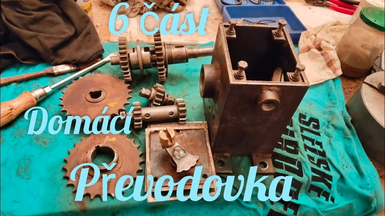 Pokračování v 6 části opravy sekačky. Převodovka 