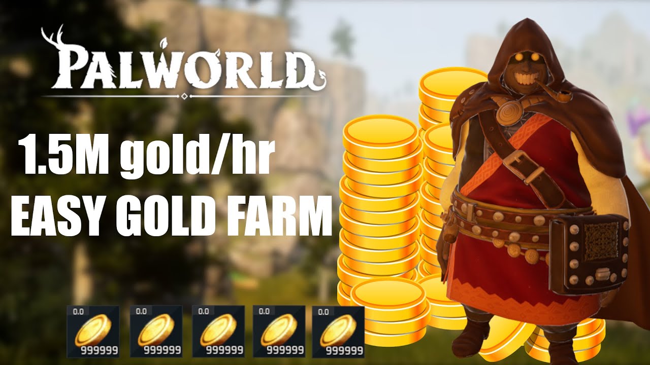 Palworld - 700k-1.5M Gold/HR - Fastest Gold PALWORLD