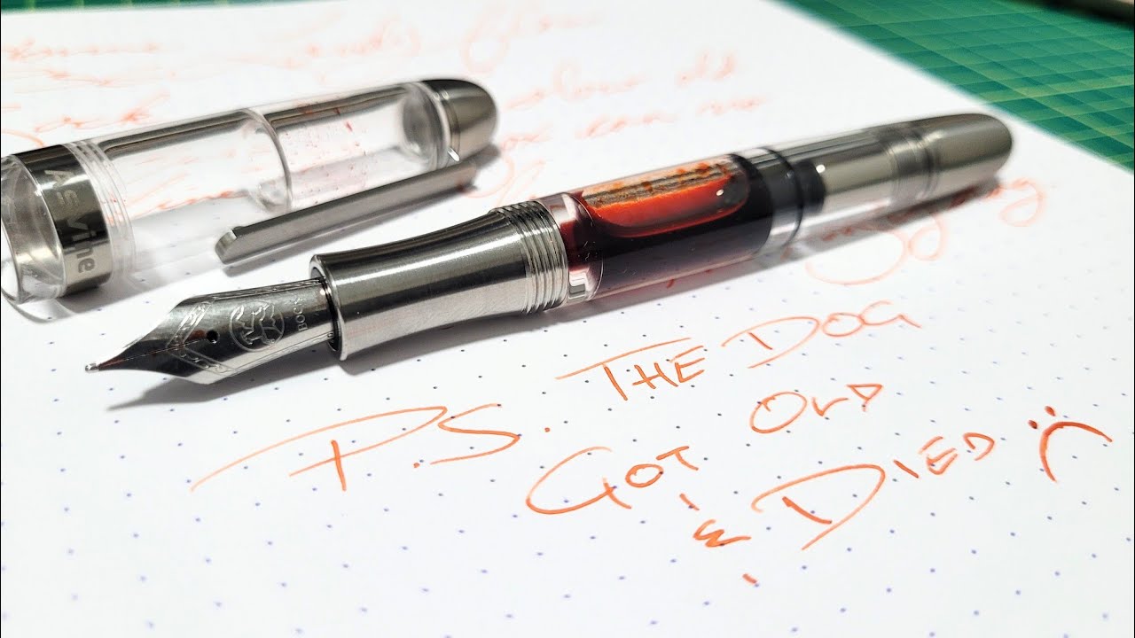 Looks Cool... Any Good? Asvine P36 With Titanium Fountain Pen