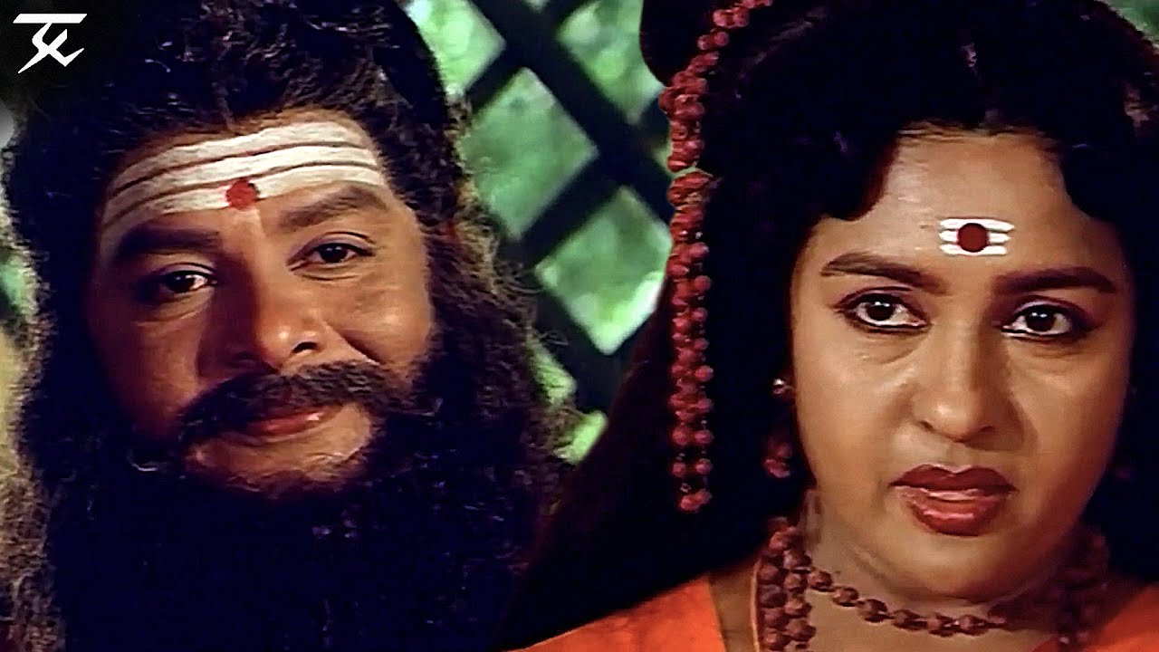 தேவலோகத்தில் அருகம்புல் இடைக்கு பொருள் | Vetri Vinayagar movie scene | K.R.Vijaya | Radha Ravi